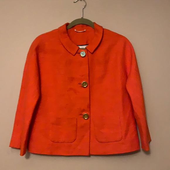 ♠︎ kate spade orange suit jacket | US4